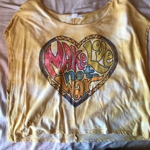 Forever 21 hippie crop top